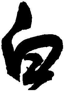 白,鮮于樞,書法字典